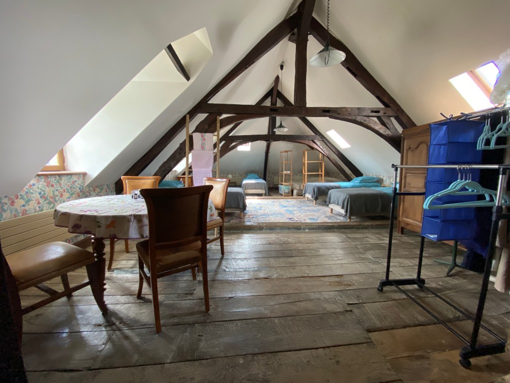 Photo du "Dortoir" du Domaine de la Belle Avette à Lassay-Les-Chateaux en Mayenne